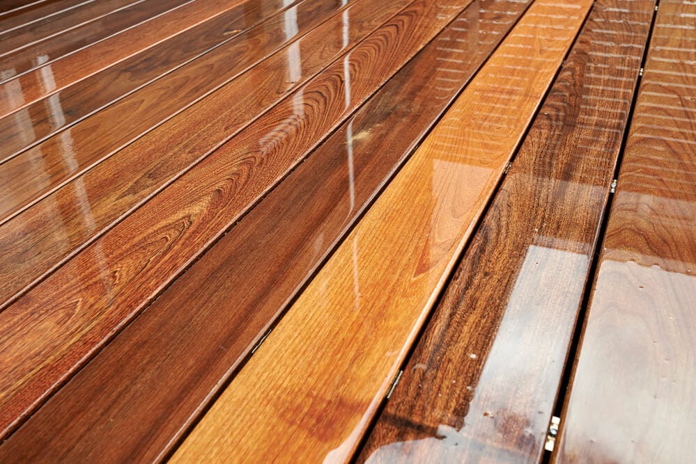 home deck floor - Big Easy Landscaping