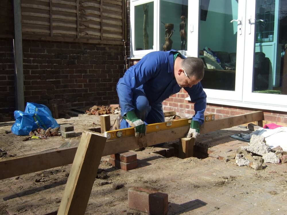 deck foundation - Big Easy Landscaping