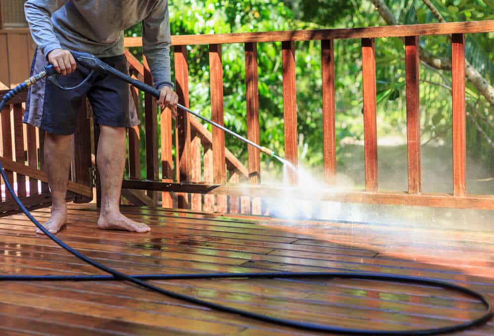 pressure treated deck - Big Easy Landscaping