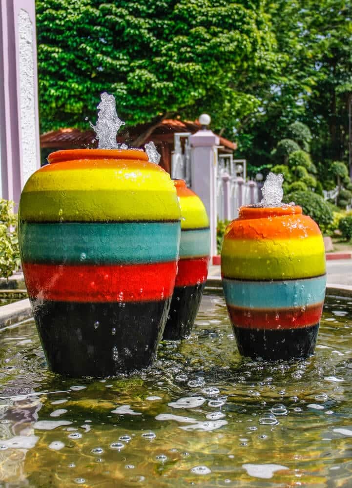 pot fountains - Big Easy Landscaping