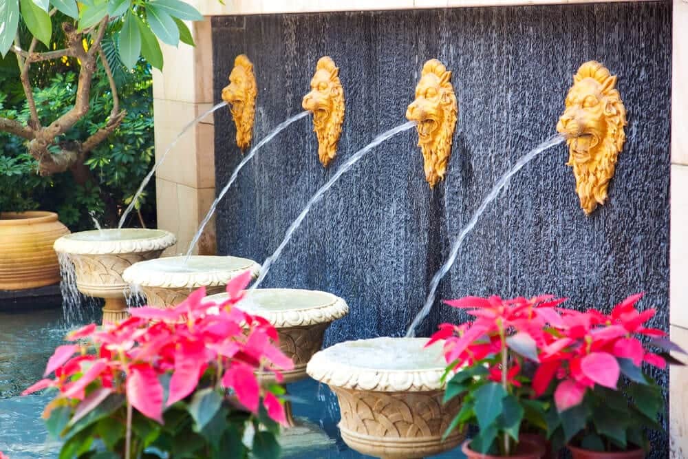 wall fountains - Big Easy Landscaping