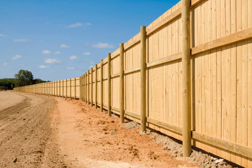 privacy wood fence