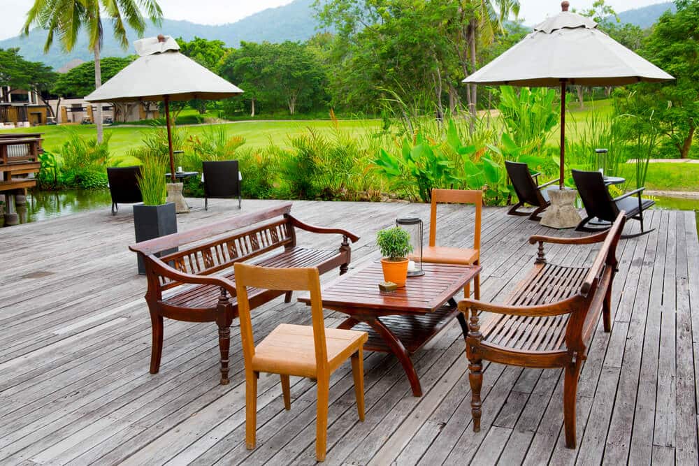 Outdoor living area - Big Easy Landscaping