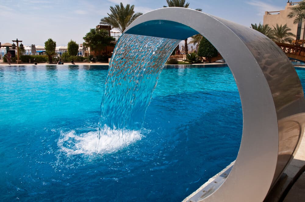 pool fountain