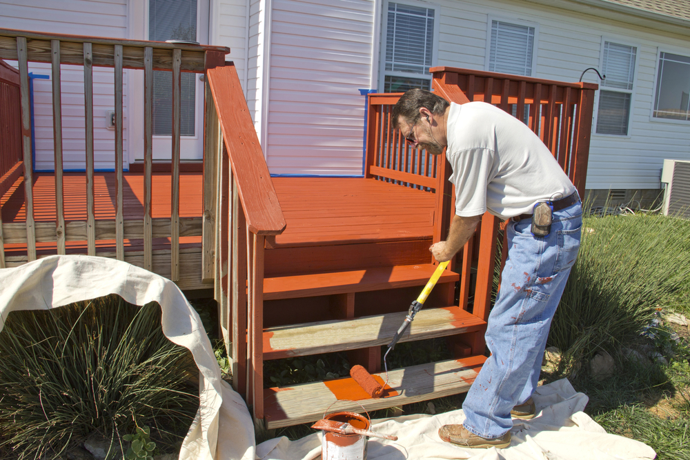 deck painting