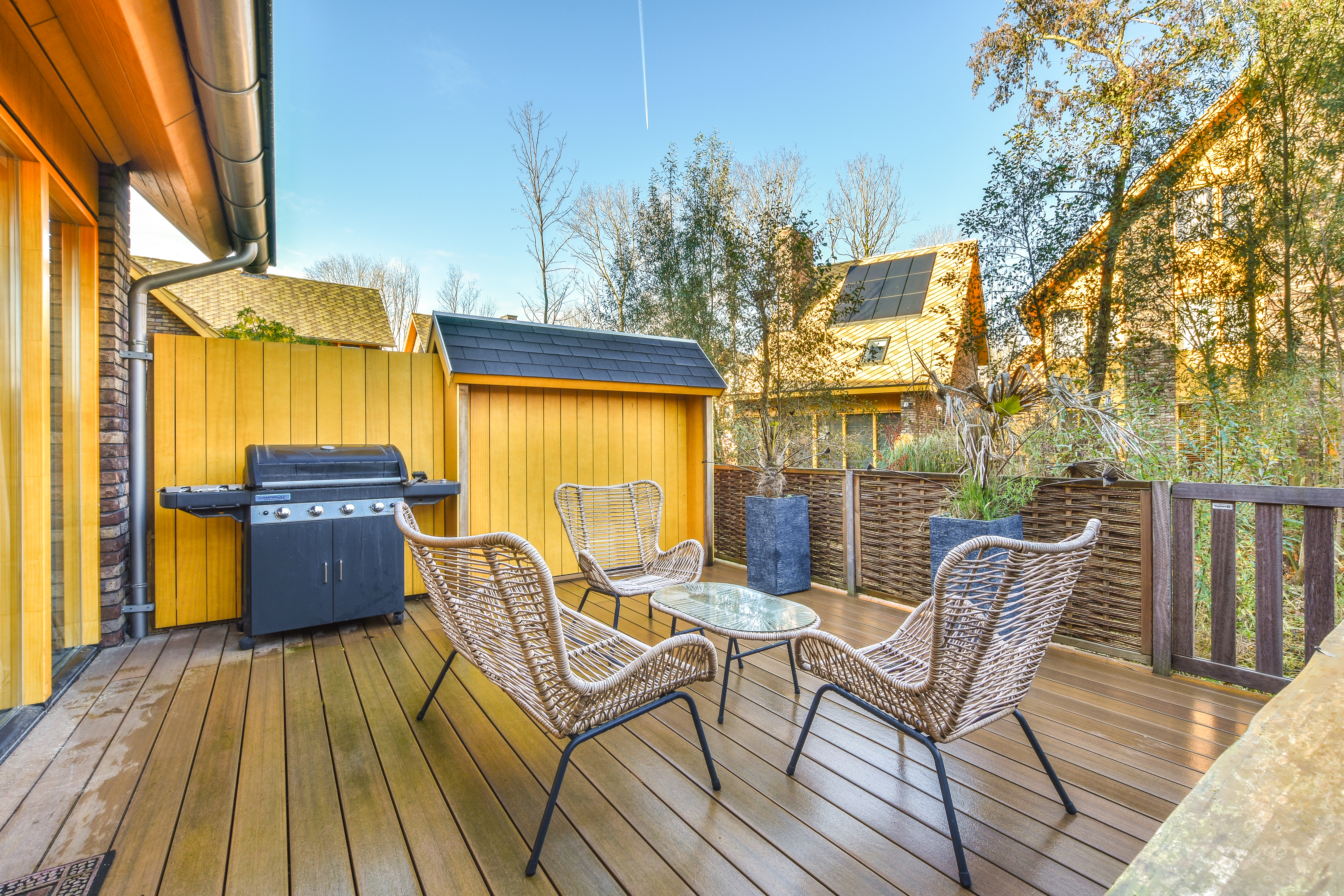 Backyard deck transformations